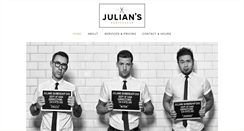 Desktop Screenshot of julianhairdressingdubai.com